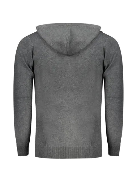 NORWAY 1963 mélange-effect zip-up hoodie