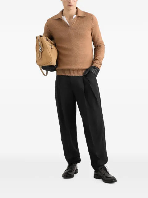 Dolce & Gabbana virgin-wool polo shirt