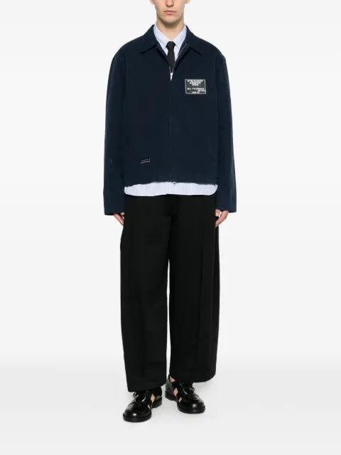 Song For The Mute jacket with zip fastening