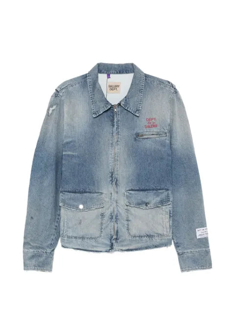 GALLERY DEPT. faded-effect denim jacket