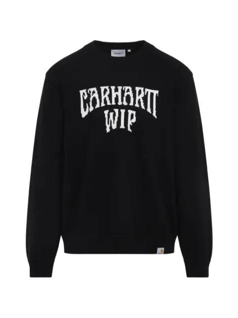 Carhartt WIP Deck logo-intarsia sweater