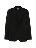 Zegna single-breasted notch-lapel blazer