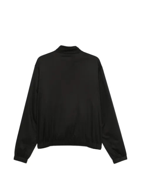 Dolce & Gabbana logo-plaque zip-up jacket