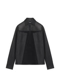 Alexander McQueen leather overshirt
