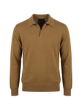 Sease fine-knit polo sweater