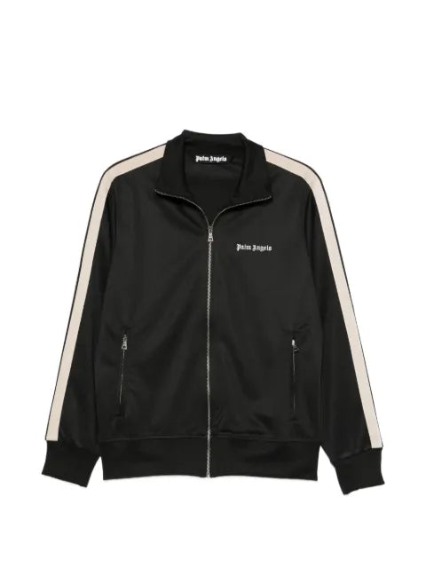 Palm Angels embroidered-logo zip-up sweatshirt