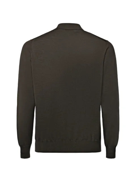 Galiano polo-collar sweater