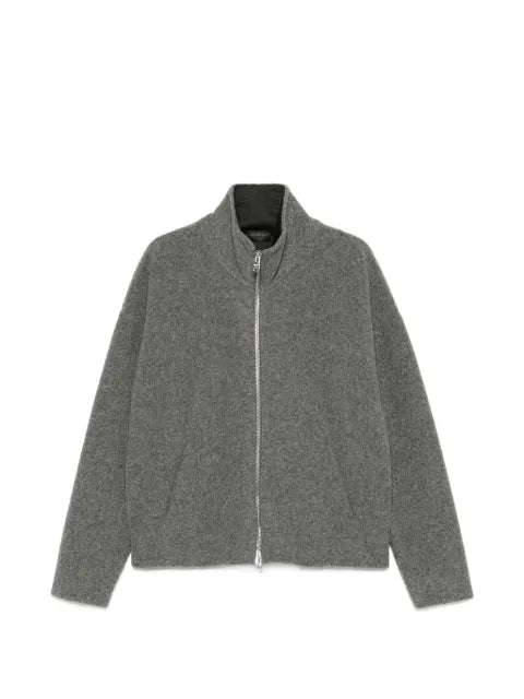 DONDUP zip-up high-neck jacket