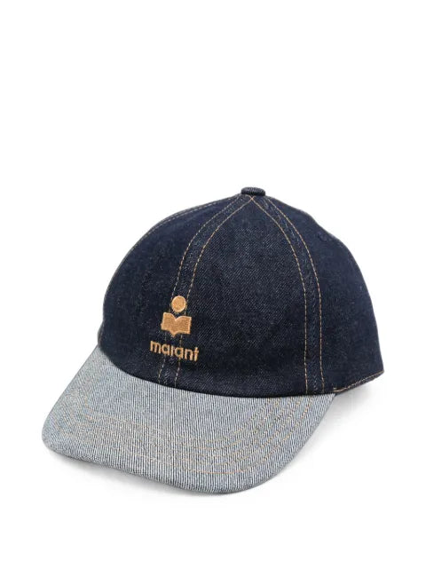 ISABEL MARANT Jeans-logo-embroidered baseball cap
