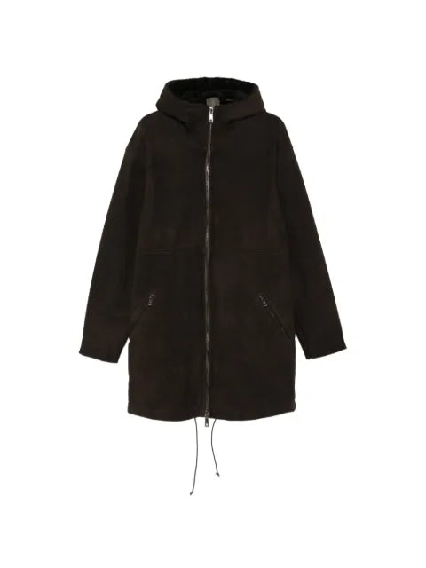 Giorgio Brato hooded shearling jacket
