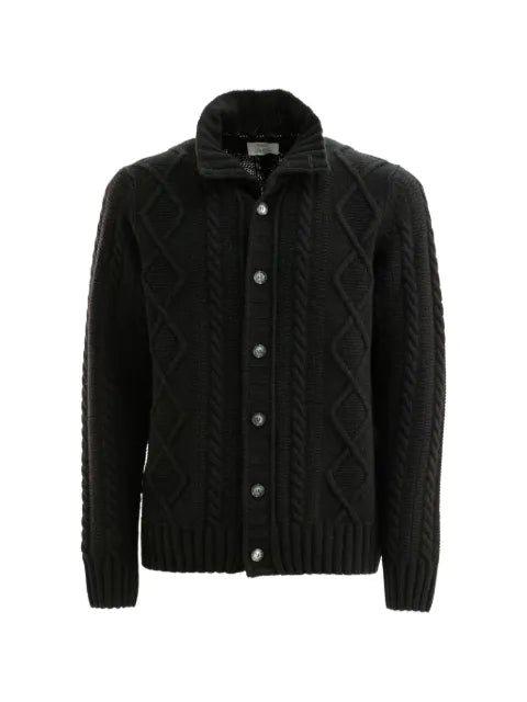 Barba cable-knit cardigan