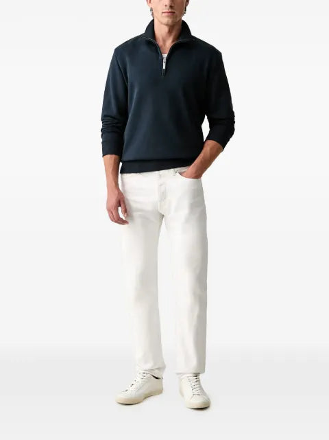 Colmar quarter-zip ribbed-trim sweatshirt
