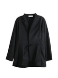 Kiko Kostadinov drawstring-waist notched-lapels jacket