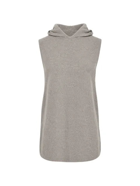 Rick Owens sleeveless hooded sweater