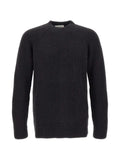 Laneus distressed ribbed sweater