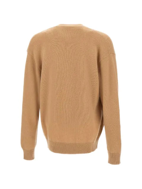 Laneus V-neck button-up cardigan