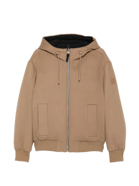 Mackage Niko logo-patch hooded jacket