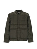 Les Deux matt quilted press-stud jacket