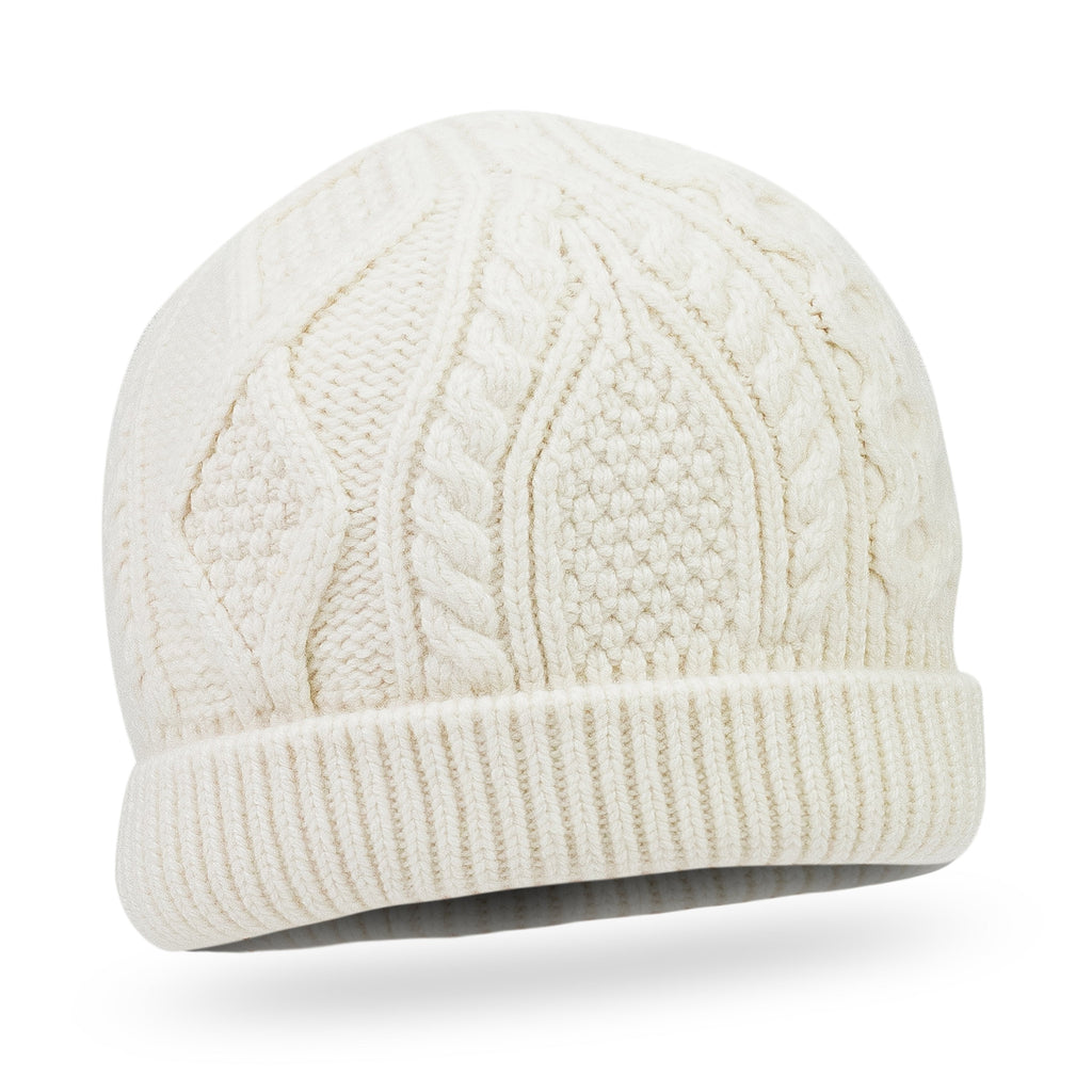 White Eyre Beanie