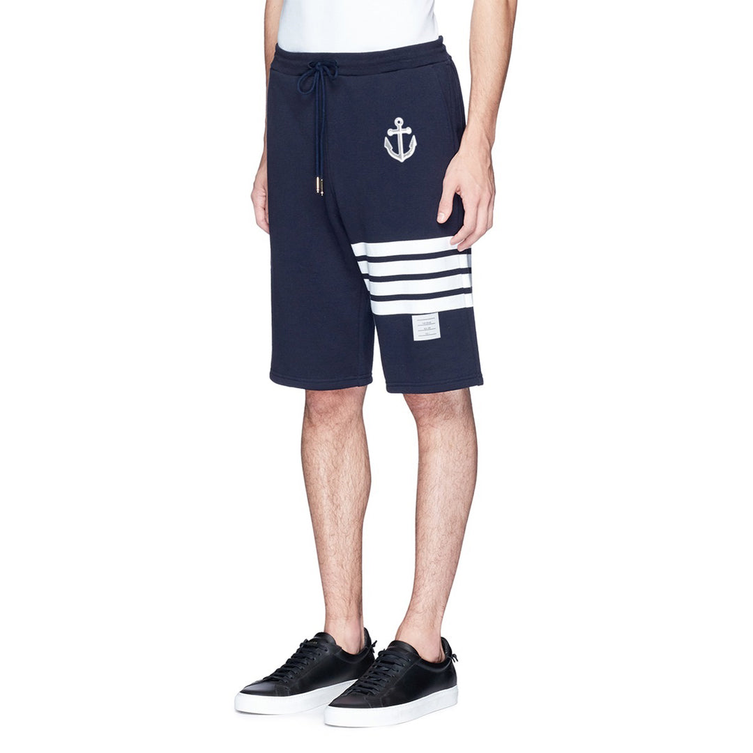 Thom Browne Style Anchor Sweatpants