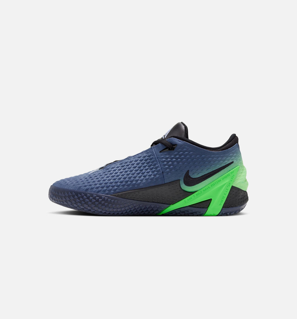 Nike Ja 4 "Nightmare" Men's Shoe – Obsidian/Black/Voltage Green/Metallic Silver