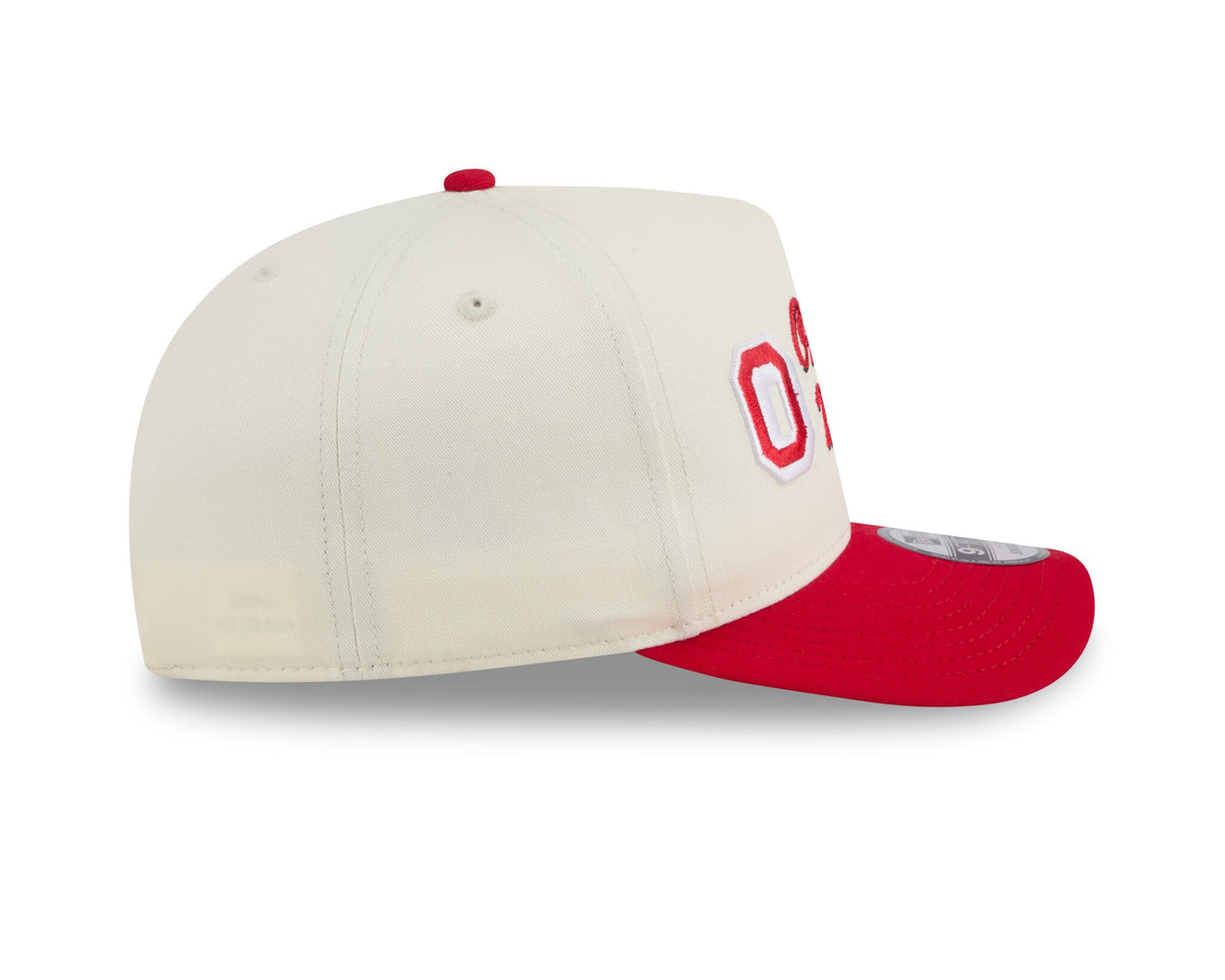 New Era 950 A-Frame Ohio State Buckeyes Chainstich Snapback Hat