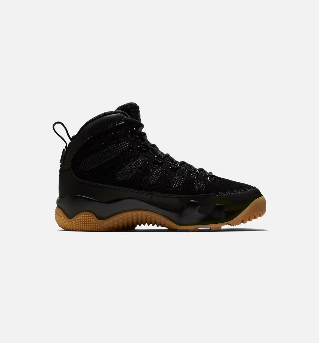 Air Jordan 9 Retro Boot – Men's Lifestyle Boot | Black/Gum Light Brown