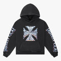 Godspeed Motto Chrome Hoodie Black