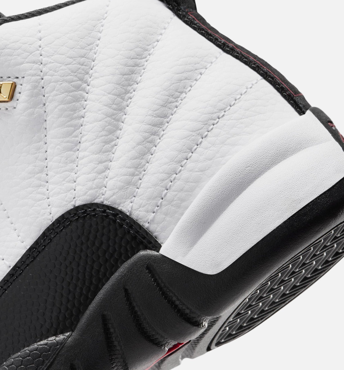 Air Jordan 12 Retro Taxi Preschool Lifestyle Shoe - White/Black/Taxi