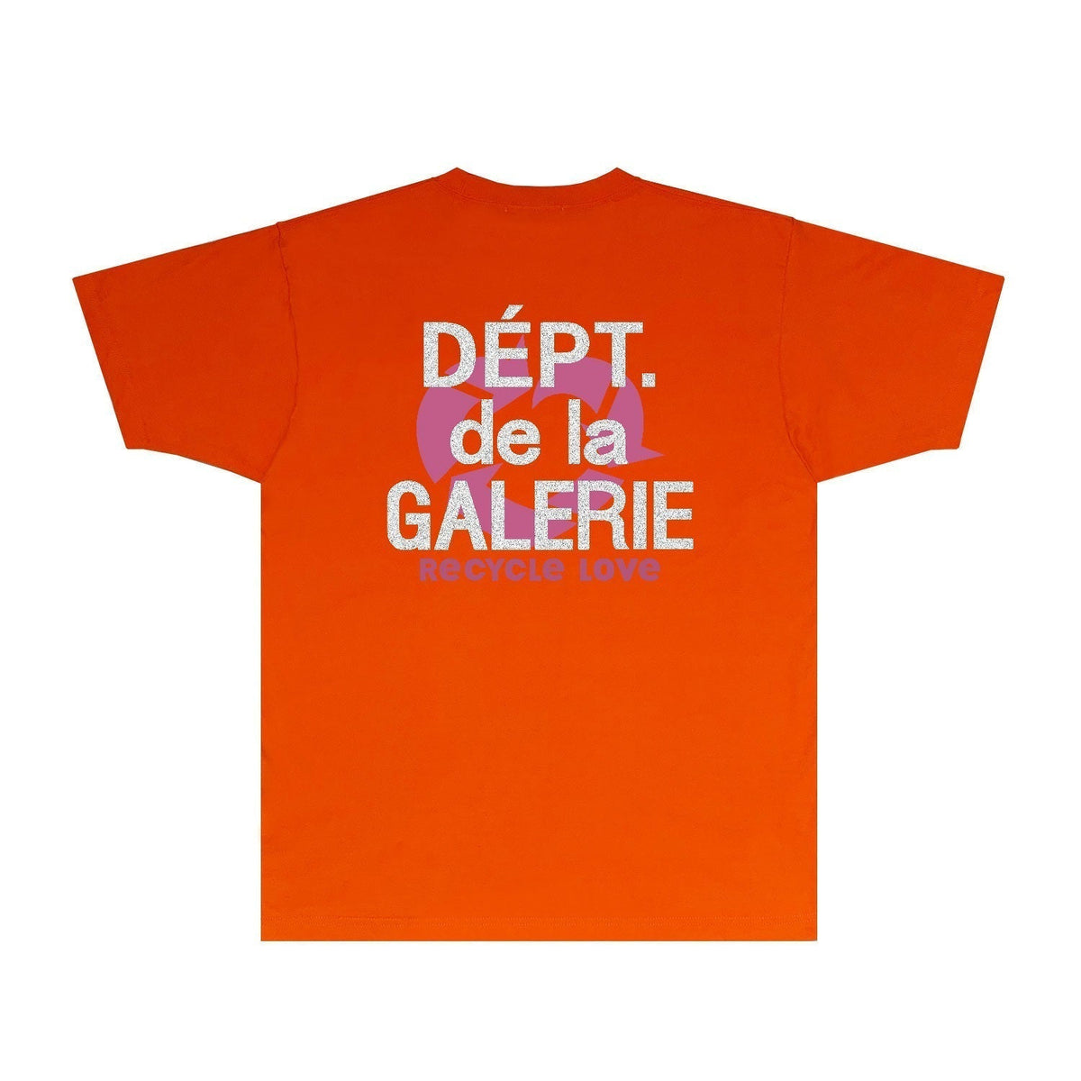 Gallery Dept T Shirt Retro Printed Loose Short-Sleeved Shirt