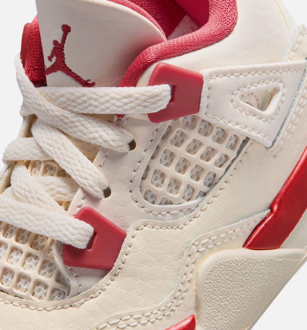 Air Jordan 4 Retro Valentine's Day Infant/Toddler Sneakers