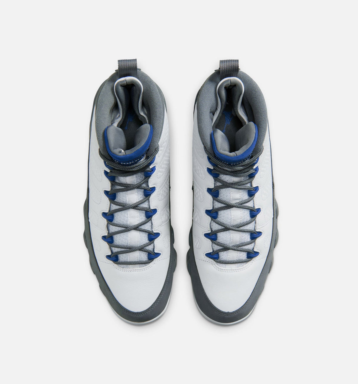 Air Jordan 9 Retro Flint Grey and French Blue Men's Shoes