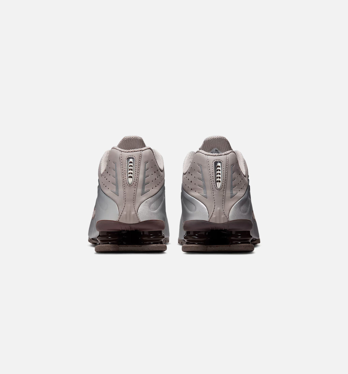 Shox R4 Men's Lifestyle Shoes - Cave Stone/College Grey/Baroque Brown/Cave Stone