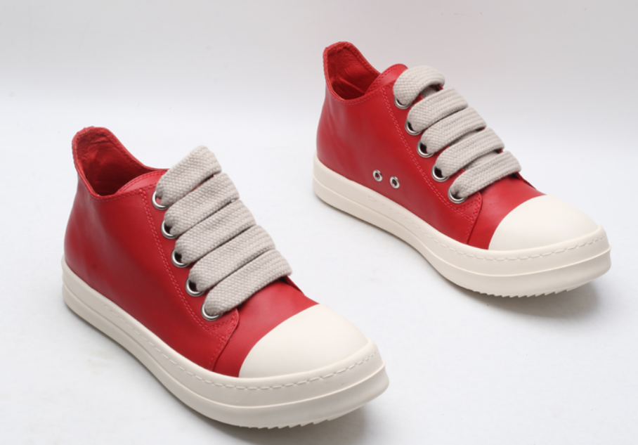 Rck Owns DRKSHDW Low-Top Sneakers – Jumbo Laces Edition