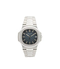 Vintage Patek Phillippe Nautilus Silver/Sapphire