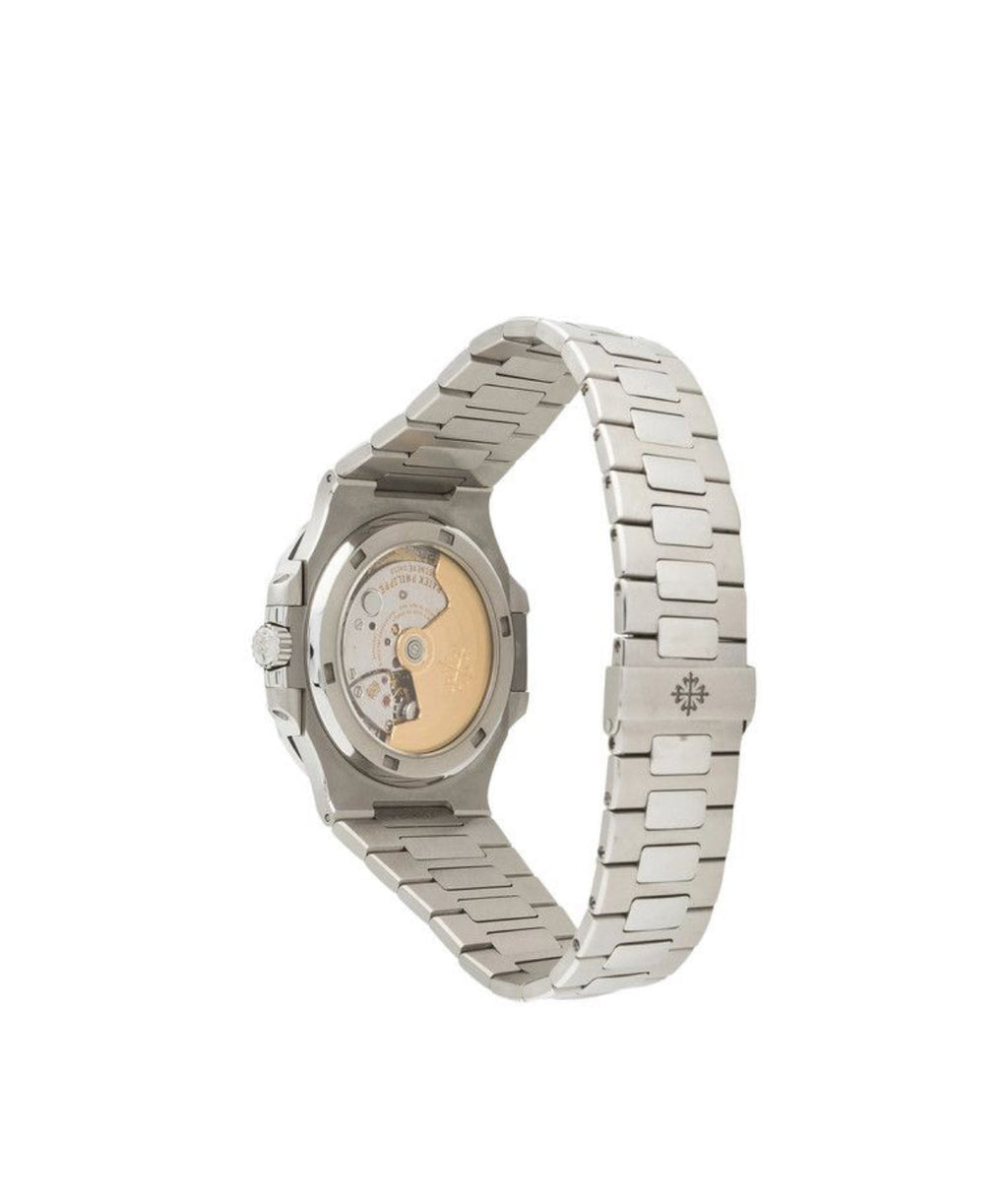 Vintage Patek Phillippe Nautilus Silver/Sapphire