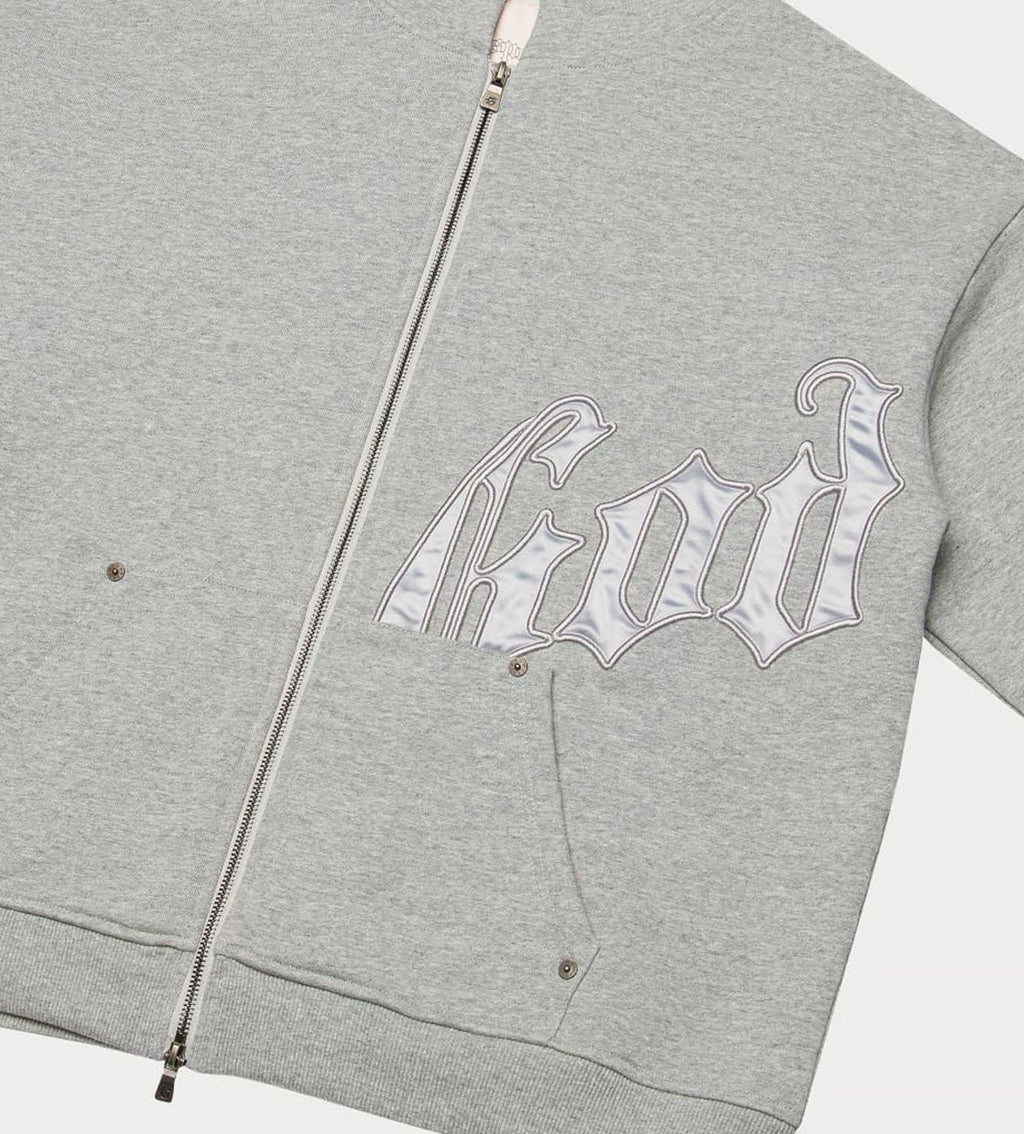 Godspeed OG Logo Sweatsuit Grey/Silver Satin