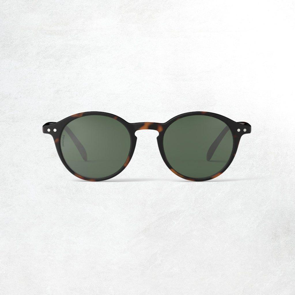Izipizi Sun Glasses #D: Tortoise Polarised Green Lenses