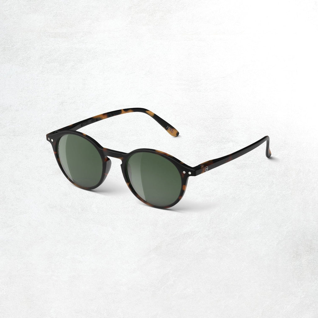 Izipizi Sun Glasses #D: Tortoise Polarised Green Lenses