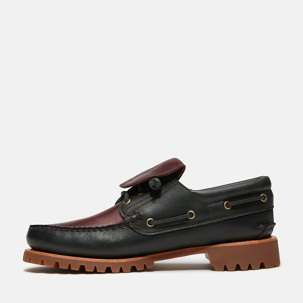 Timberland Authentic 3-Eye Flip Tongue Boat Shoe