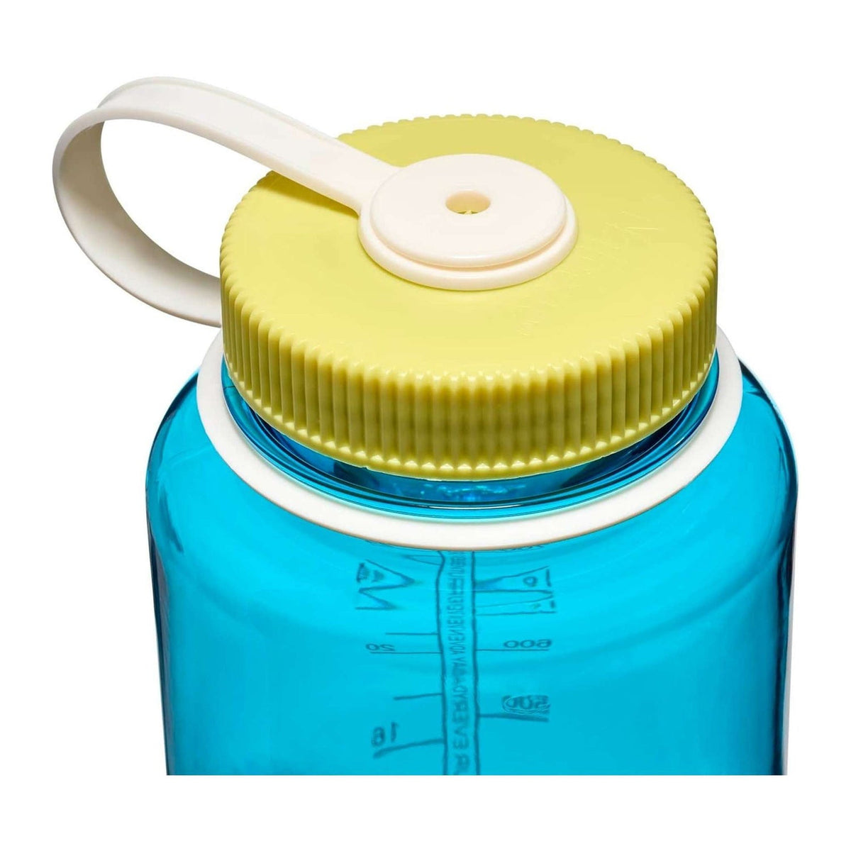 Nalgene 0.5L Narrow Mouth Tritan Sustain Water Bottle: Blue Atoll/ Endive