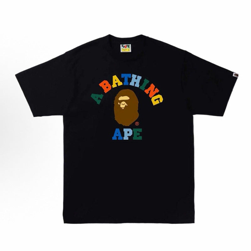 BAPE Ape Head Shark Print Unisex Casual T-Shirt