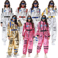 Halloween Women Astronaut Space Suit Cosplay Pilot Jumpsuit Party Sets