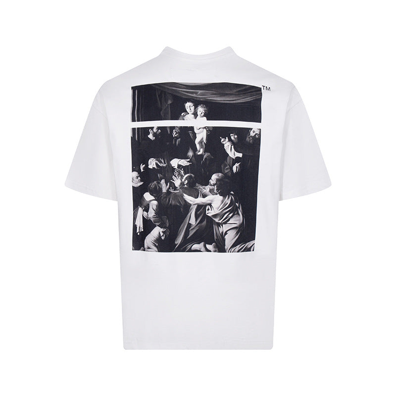 Off-White Arrow Graphic Short Sleeve Crewneck T-Shirt