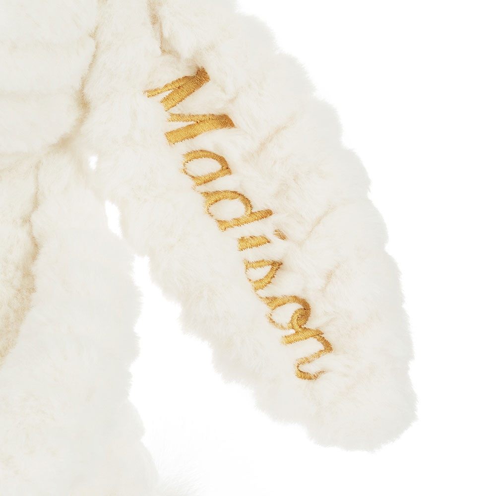 Personalized Bashful Luxe Bunny Nimbus