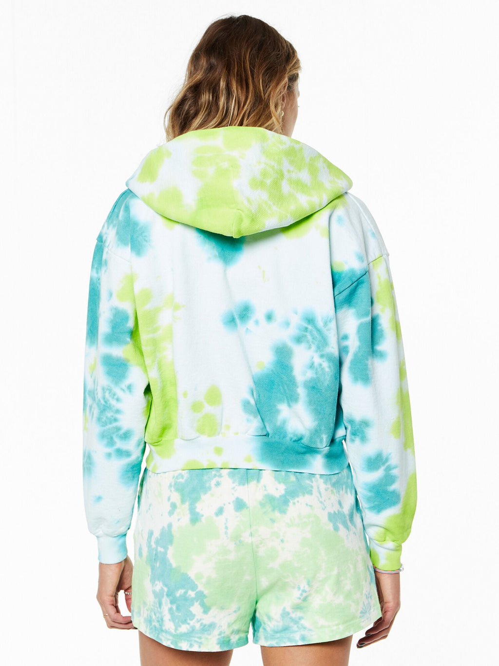 CROP ZIP HOODIE