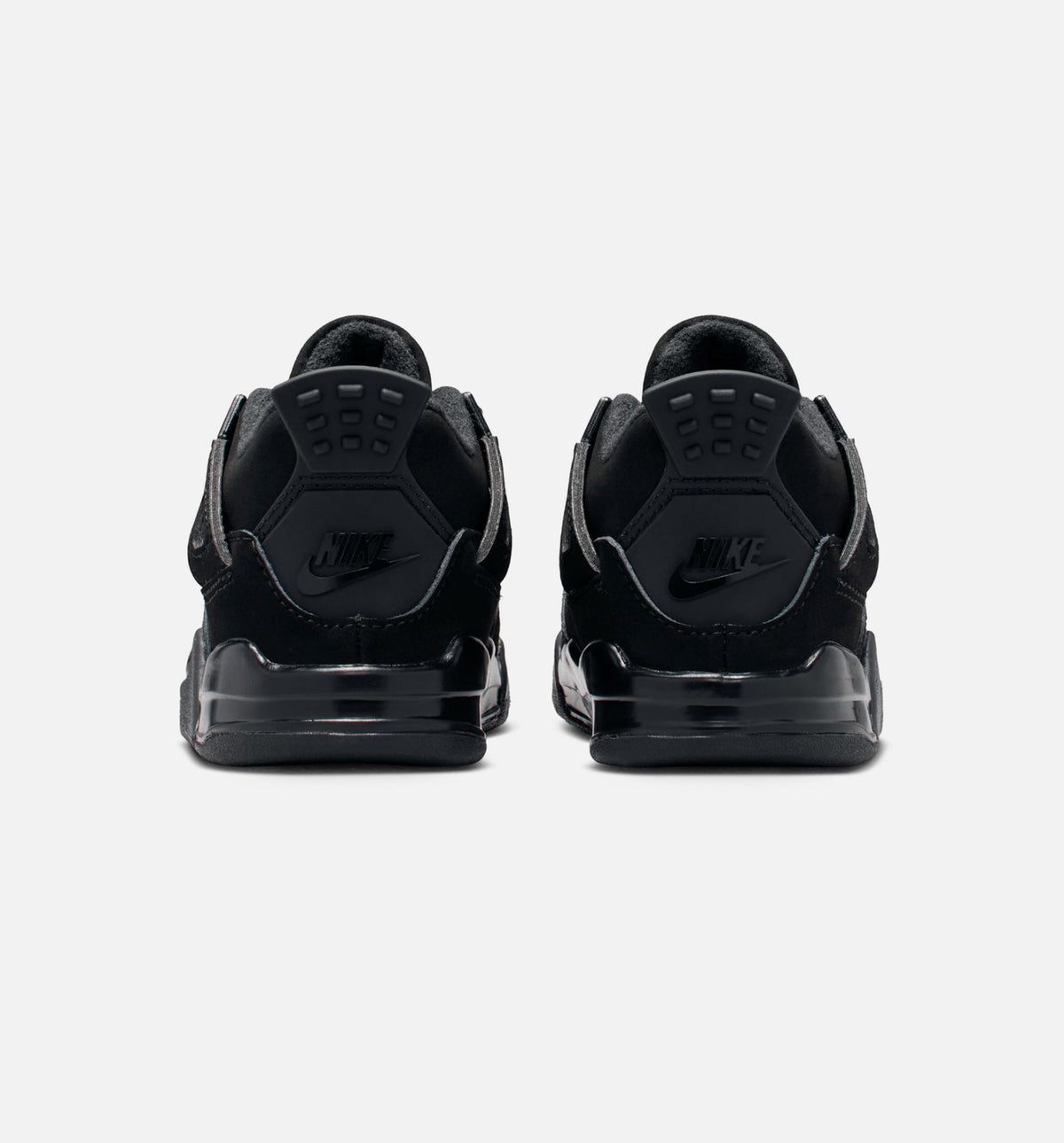 Air Jordan 4 Retro 'Black Cat' - Infant/Toddler Lifestyle Sneaker (Black/Black/Light Graphite)