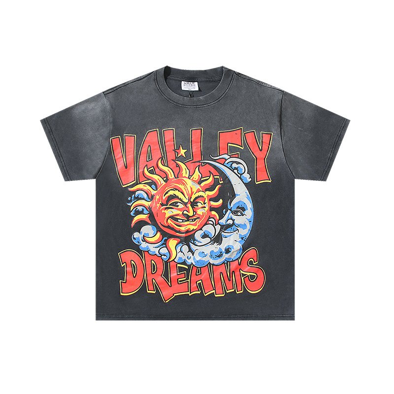 VALE USA Washed Dreams Graphic T-Shirt