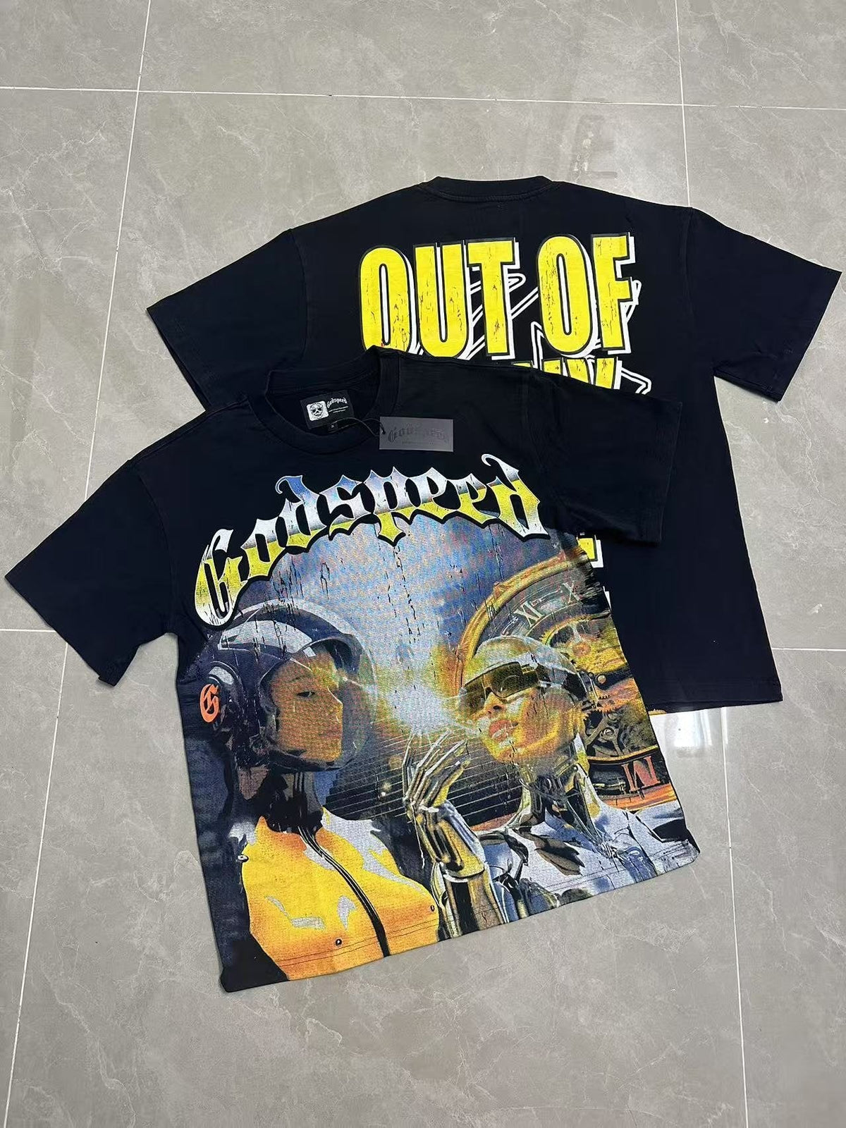 Godspeed Out of Many Graphic T-Shirt