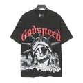 Godspeed E Pluribus Unum Statue Graphic T-Shirt